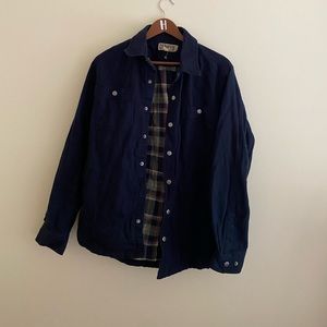 Duluth Trading Co Men’s Fire Hose Flannel-Lined Standard Fit Limber Shacket